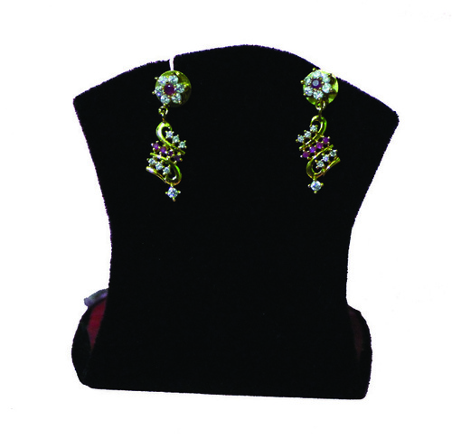 Red Stone Earrings