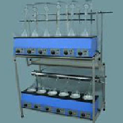 Kjeldhal Digestion  Distillation Units Combined