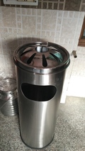 SS Ash Can Bin