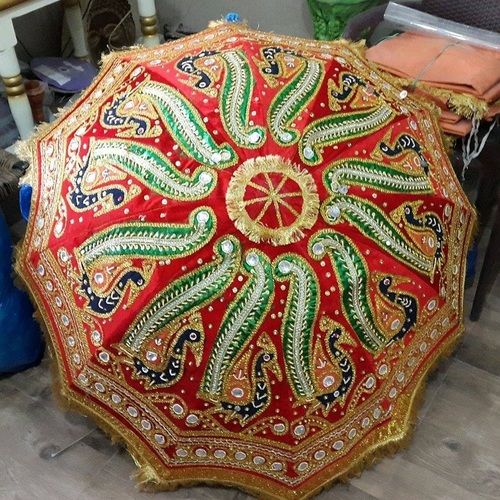 Multi Color Luxury Umbrella Decoration