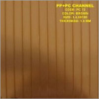 Polypropylene Channel Sheet