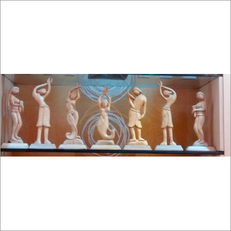 Wooden Morden Statue