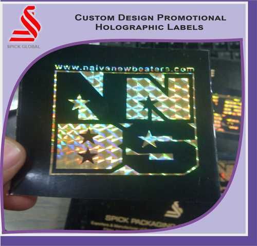 Customized Designs Promotional Hologram Labels