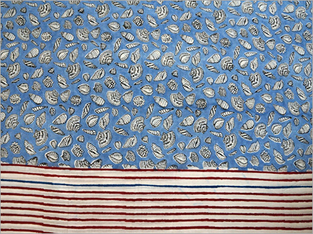 Cotton Cambric Block Printed