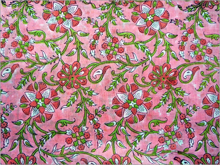 Floral Block Print