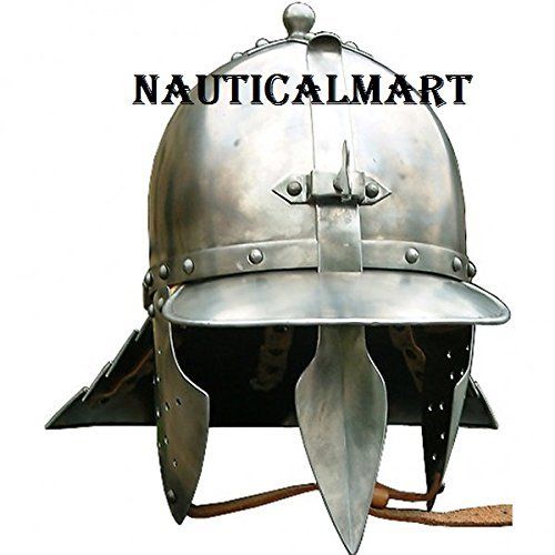 Medieval Steel Lobster Tail Armor Helmet Wearable Helmet