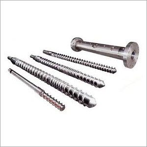 Plastic Extruder Screw Barrel - Hardened Steel Alloy, Custom Length, Multiple Screw Designs, Corrosion Resistant, Precise Finish