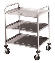 Stainless Steel Kitchen Trolley