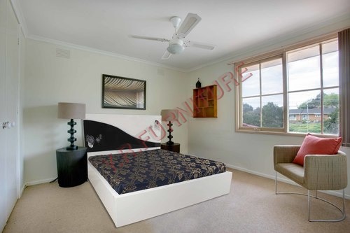 Dubble bed white black