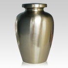 Beautiful Spartan Nickel Cremation Urn