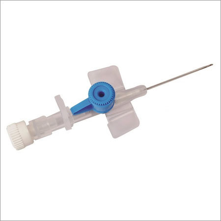 IV Cannula With Injection Port & With Wings