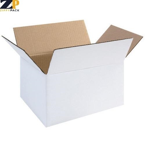 Duplex White Corrugated Carton