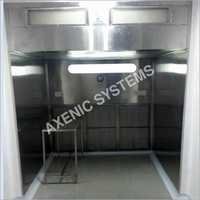 Vertical Sampling Booth