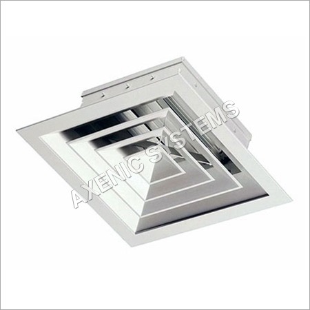 Aluminum Diffuser With Damper