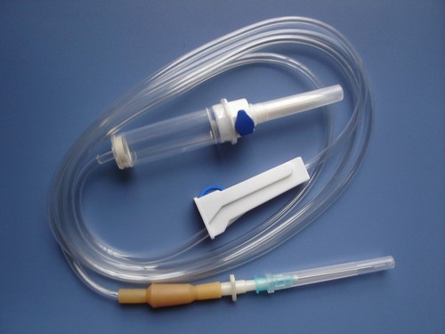Infusion Set With Built In Air Vent a Ya Connection