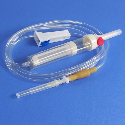 Blood Administration set (Double chamber) Bulb latex