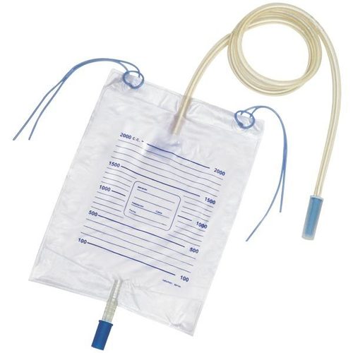 Urine Collecting Bag with Bottom Outlet & Hanger