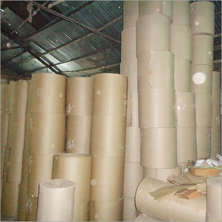 Brown Corrugated Roll
