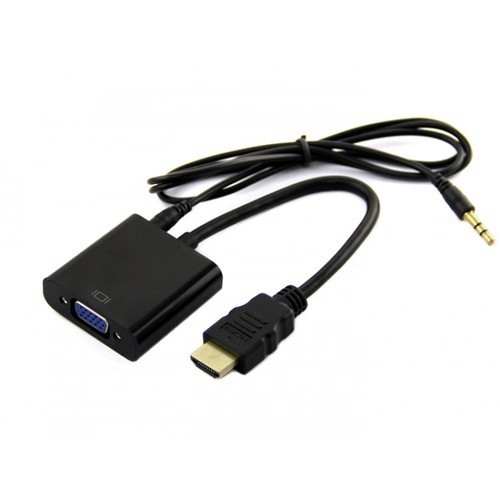 HDMI To VGA Adapter With Power And Audio