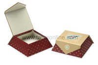 Designer Small Tapered Box in Antique Gold color