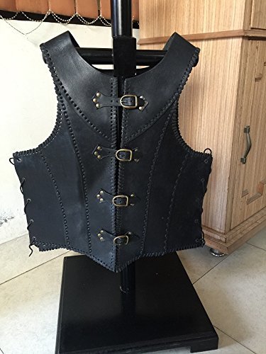 Faux Leather Armor Jacket