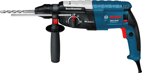 Rotary Hammer - Metal and Plastic, 800W Power, 2.7J Impact Energy, 28mm Max. Drilling Capacity | Durable Design, Ergonomic Grip, Variable Speed, SDS-plus System
