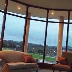 UPVC Wooden Colour Windows