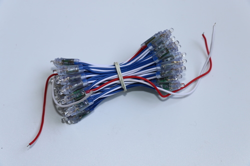 LED Pixel String 6mm Blue