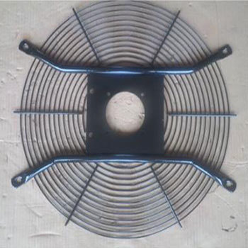 600 Dia Pipe Guard - Steel Wire, 600 mm Diameter, Black Powder Coated | Durable Protection, Easy Installation, Mesh Size 10mm, 4 Mounting Holes