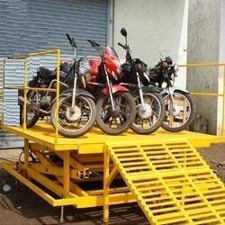 Two Wheeler Bike loading Lift