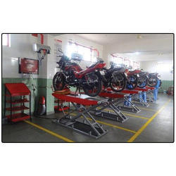 Two Wheeler Garage Equipments