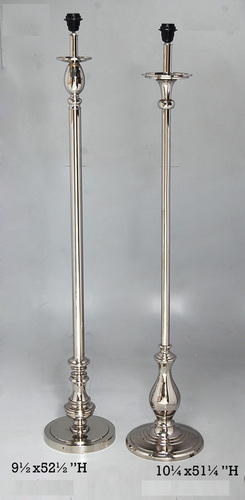 Aluminium - Brass Floor Lamps