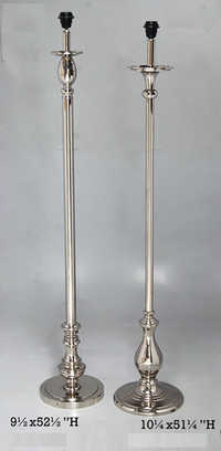 Aluminium - Brass Floor Lamps