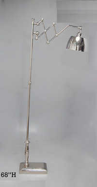 Aluminium - Brass Floor Lamps
