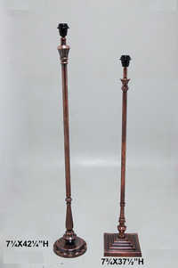 Aluminium - Brass Floor Lamps