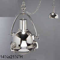 Aluminium Brass Ceiling Lamp