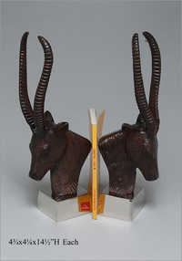 ALUMINIUM BOOK ENDS
