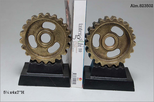 ALUMINIUM BOOK ENDS
