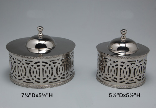 ALUMINIUM BOX AND JAR