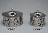 ALUMINIUM BOX AND JAR