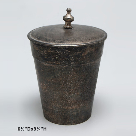 ALUMINIUM BOX AND JAR