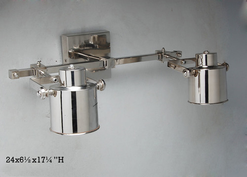 Aluminium - Brass Wall Lamps