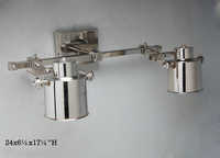 Aluminium Brass Wall Lamp