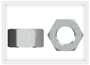 Hot Dip Galvanised Nuts