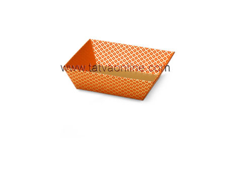 Small Orange Trays