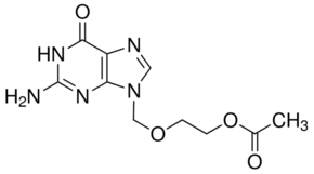 2-[(2-Amino-6-oxo-1,6-dihydro-9H-purin-9-yl)methoxy]ethyl acetate