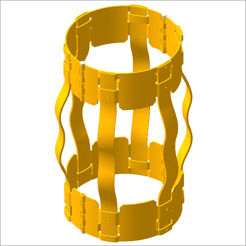 Hinged Non Weld Semi Rigid Bow Centralizer