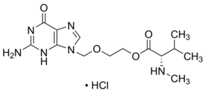 2-[(2-Amino-6-oxo-1,6-dihydro-9H-purin-9-yl)methoxy]ethyl N-methyl-L-valinate hydrochloride