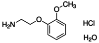 2- (2-methoxyphenoxy)ethylamine Hydrochloride Monohydrate - Molecular Formula: C9h13no2