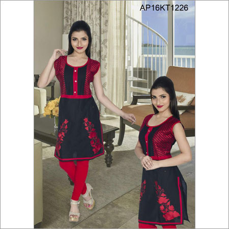 Knee Length Cotton Kurtis